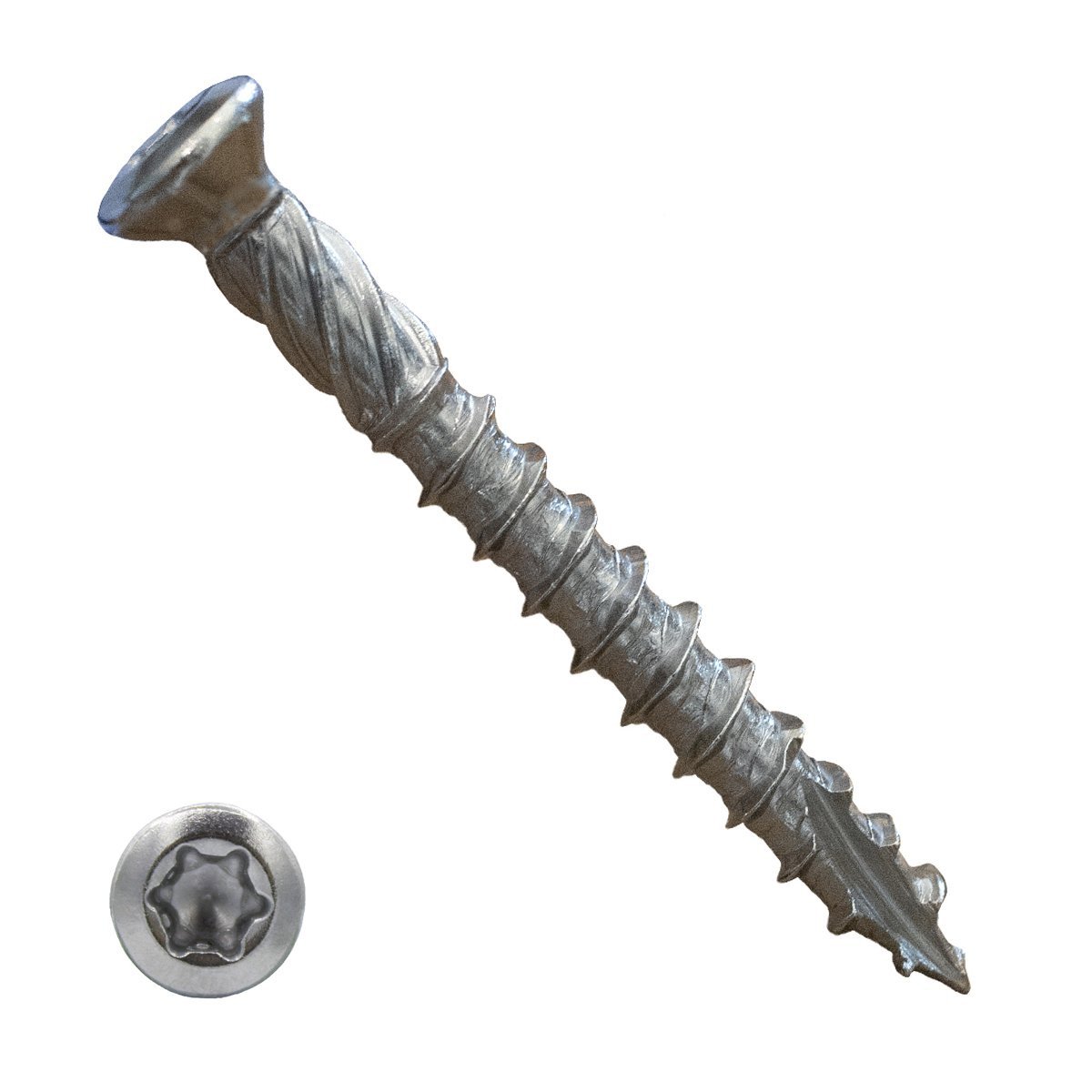 Alternatieve afbeelding voor Terrassenschrauben 4x40mm Edelstahl C1 Fräskopf TORX-20 200 Stück