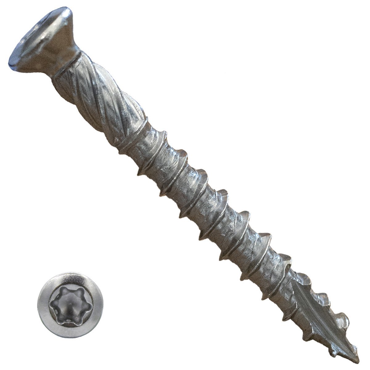 Alternatieve afbeelding voor Terrassenschrauben 5x40mm Edelstahl C1 Fräskopf TORX 100 Stück