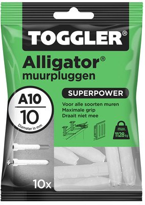 Alternatieve afbeelding voor Toggler Alligator Dübel A10 10 Stück