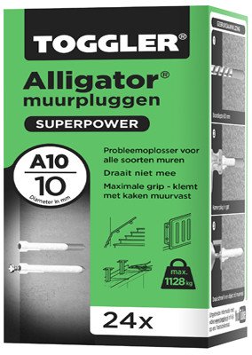 Alternatieve afbeelding voor Toggler Alligator Dübel A10 24 Stück