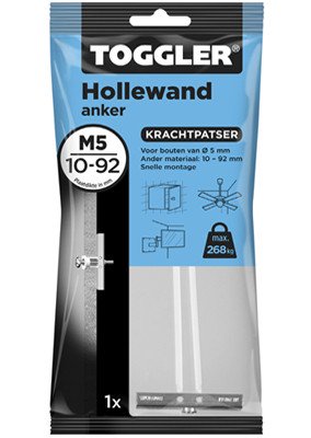 Alternatieve afbeelding voor Toggler Hohlraumanker M5 10-92mm 1 Stück