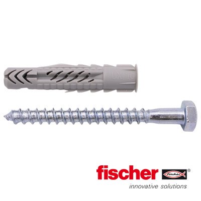 Alternatieve afbeelding voor Universaldübel UX 10x60 R S mit Kragen und Schlüsselschrauben 8x80mm 4 Stück