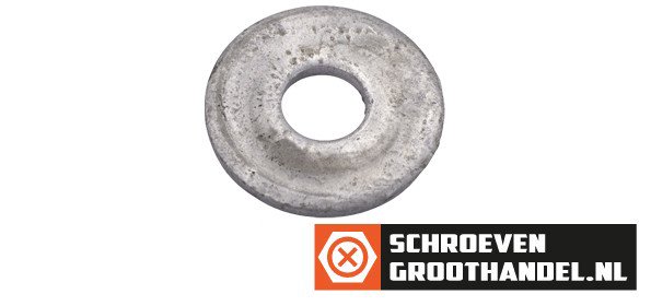 Alternatieve afbeelding voor Unterlegscheiben M10 feuerverzinkt DIN9021 200 Stück