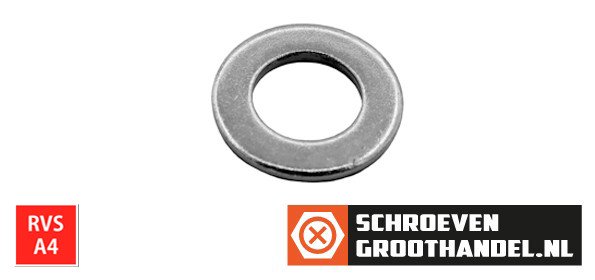 Alternatieve afbeelding voor Unterlegscheiben M22 Edelstahl A4 DIN125A 50 Stück