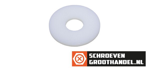 Alternatieve afbeelding voor Unterlegscheiben M3 nylon Weiß DIN9021 200 Stück