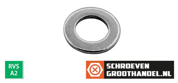 Alternatieve afbeelding voor Unterlegscheiben M5 Edelstahl A2 DIN125A 200 Stück