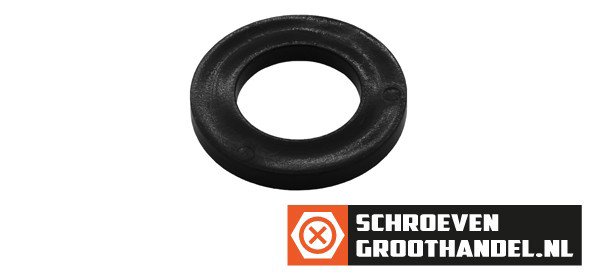 Alternatieve afbeelding voor Unterlegscheiben M6 nylon Schwarz DIN125A 200 Stück
