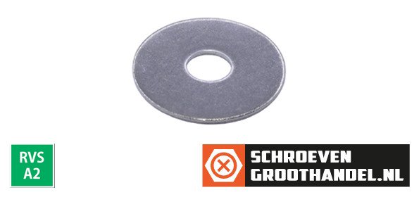 Alternatieve afbeelding voor Unterlegscheiben M8 x 20mm Edelstahl A2 ART9054 200 Stück