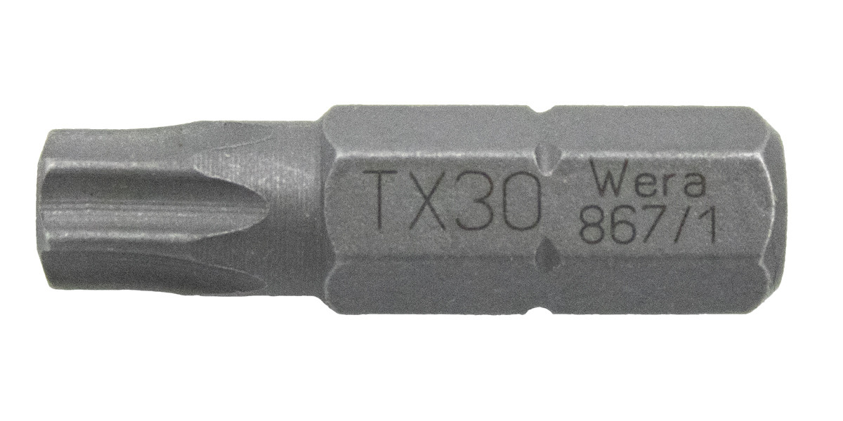 Alternatieve afbeelding voor Wera bit TORX-30 867/1 Z