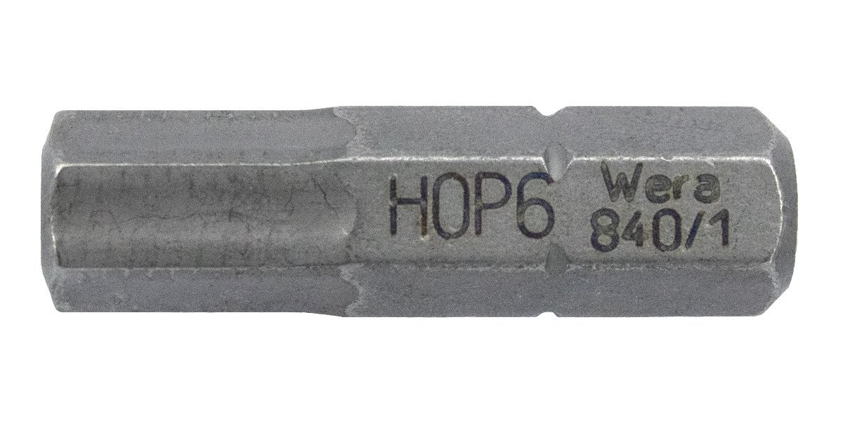 Alternatieve afbeelding voor Wera bit inbus-6 840/1