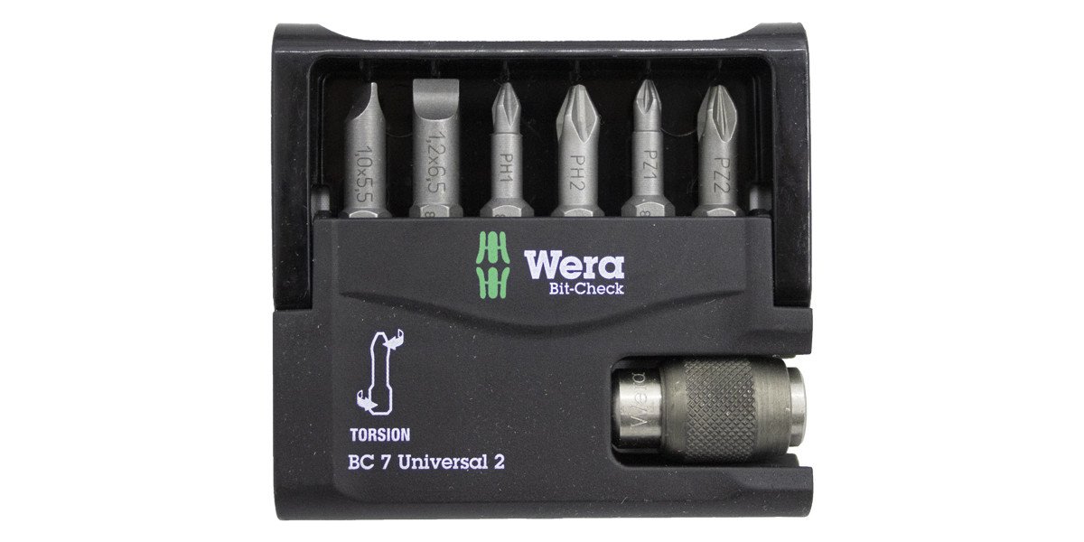 Alternatieve afbeelding voor Wera bitset Bit-Safe Torsion 7-teilig