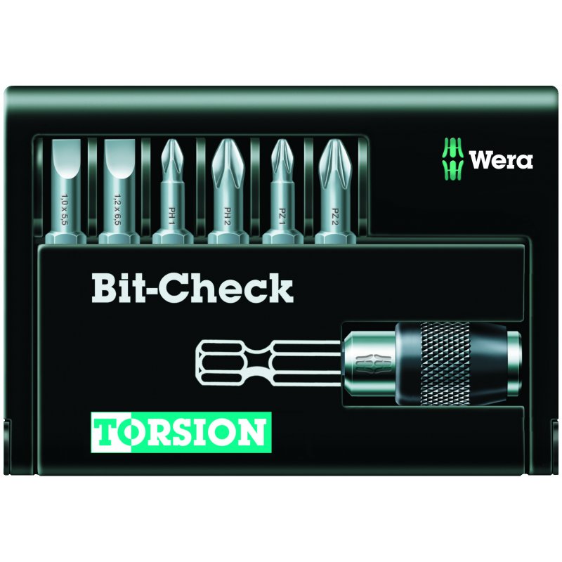 Alternatieve afbeelding voor Wera bitset Bit-Safe Torsion 7-teilig