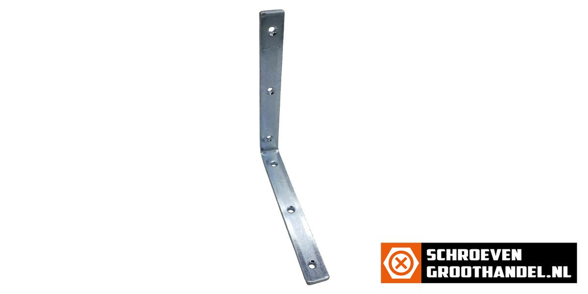 Alternatieve afbeelding voor Winkelverbinder Schwer 200x200x25mm verzinkt 1 Stück