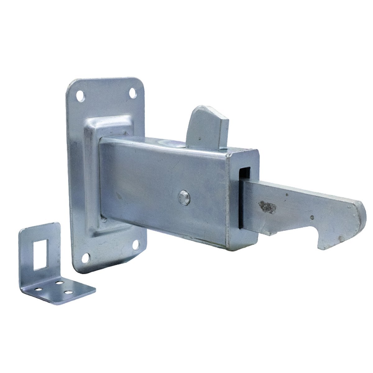 Alternatieve afbeelding voor Türfeststeller auf Mauerplatte 120x80mm verzinkt 1 Stück