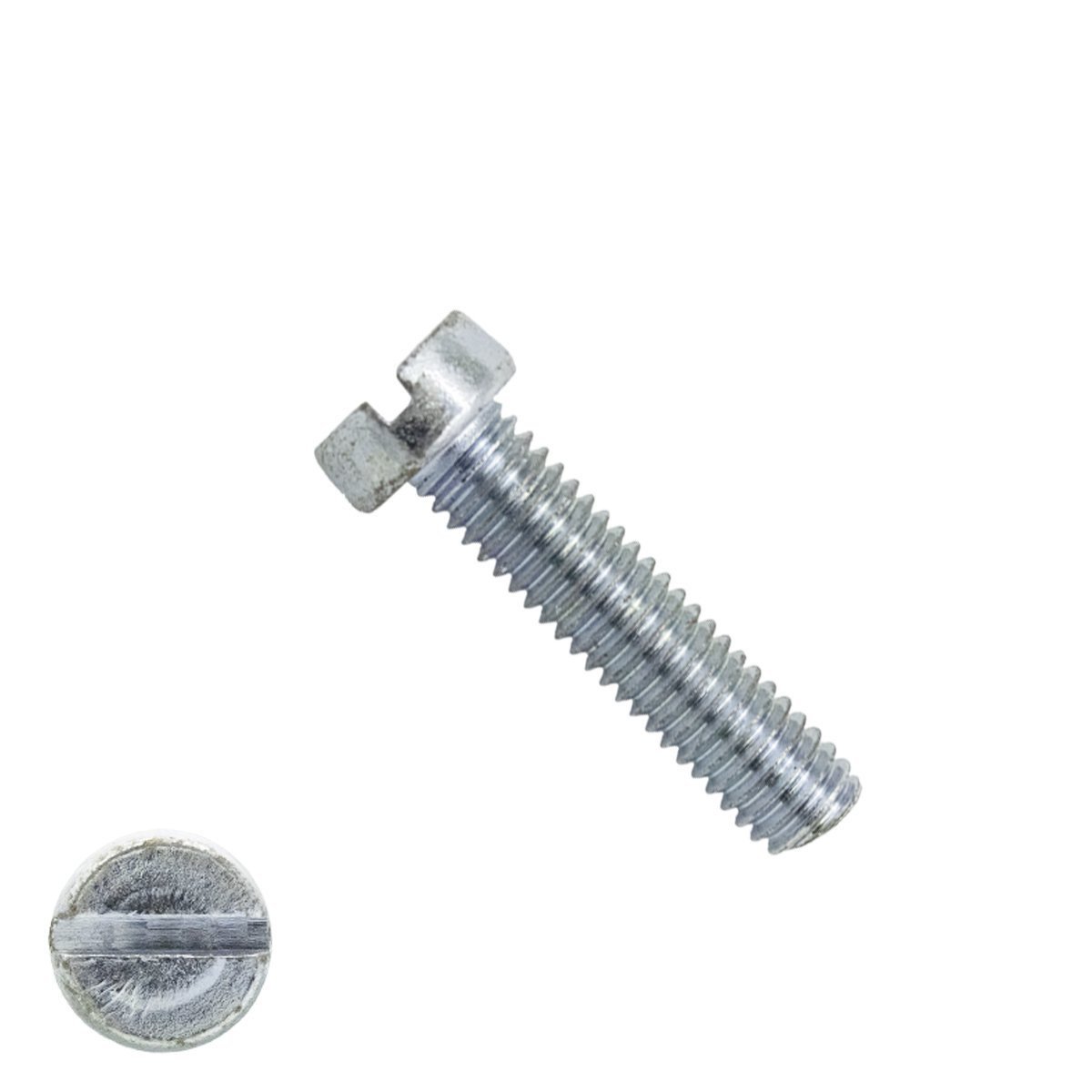 Alternatieve afbeelding voor Zylinderschrauben mit Schlitz M3 x 35mm DIN84 verzinkt  200 Stück