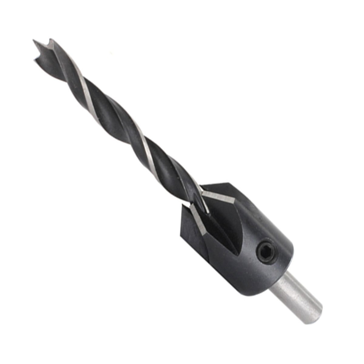 Aufsteckverzinker 4mm mit Bohrer und Inbusschlüssel