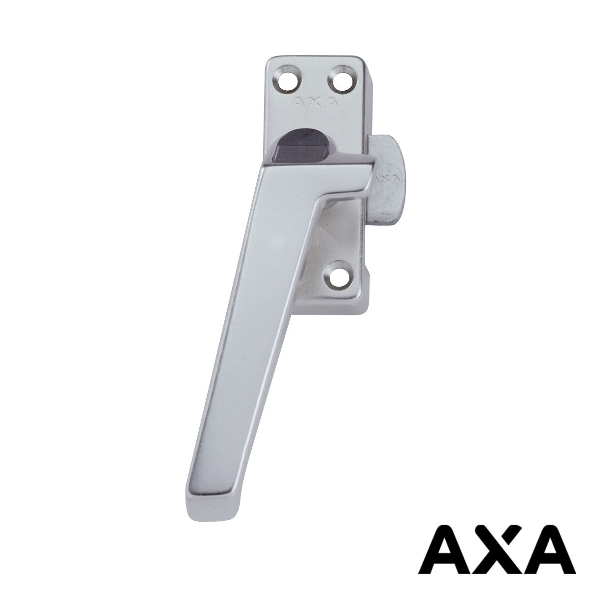 AXA Fensterverschluß 3308 mit Ventilationsnocke en Druckknopf links Alu