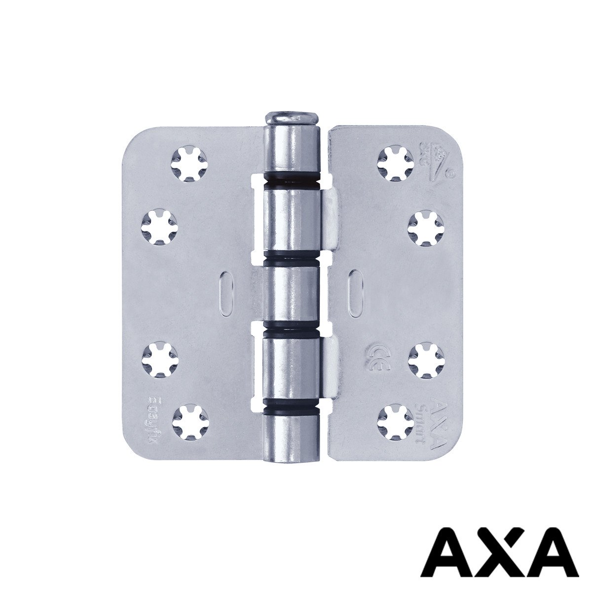 AXA smart easyfix Scharnier 89x89mm Runde Ecken Stahl