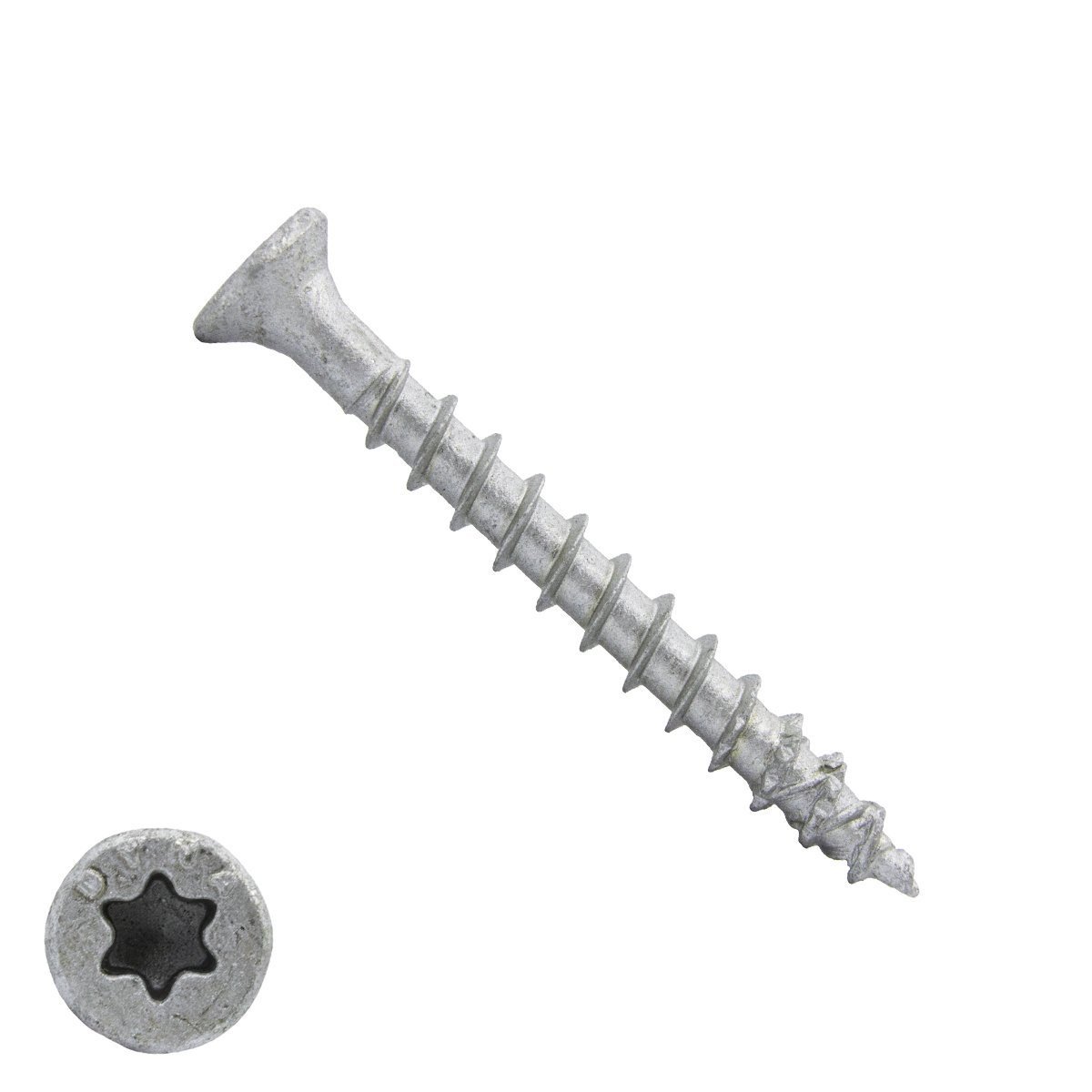 Dynaplus Beslagschrauben 4x40mm AR-Coating Silber Senkkopf TORX 200 Stück
