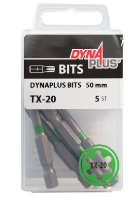 Dynaplus bit TORX-20 GRÜN 50mm 5 Stück