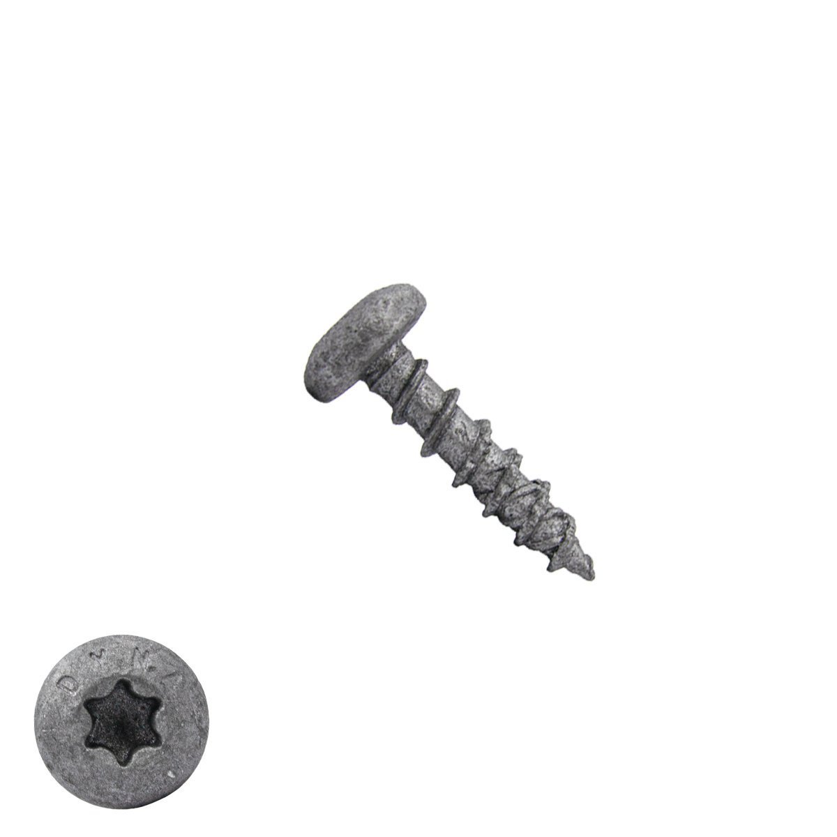 Dynaplus Spanplattenschrauben 3,5x20mm AR-Coating Grau Linsenkopf TORX 200 Stück