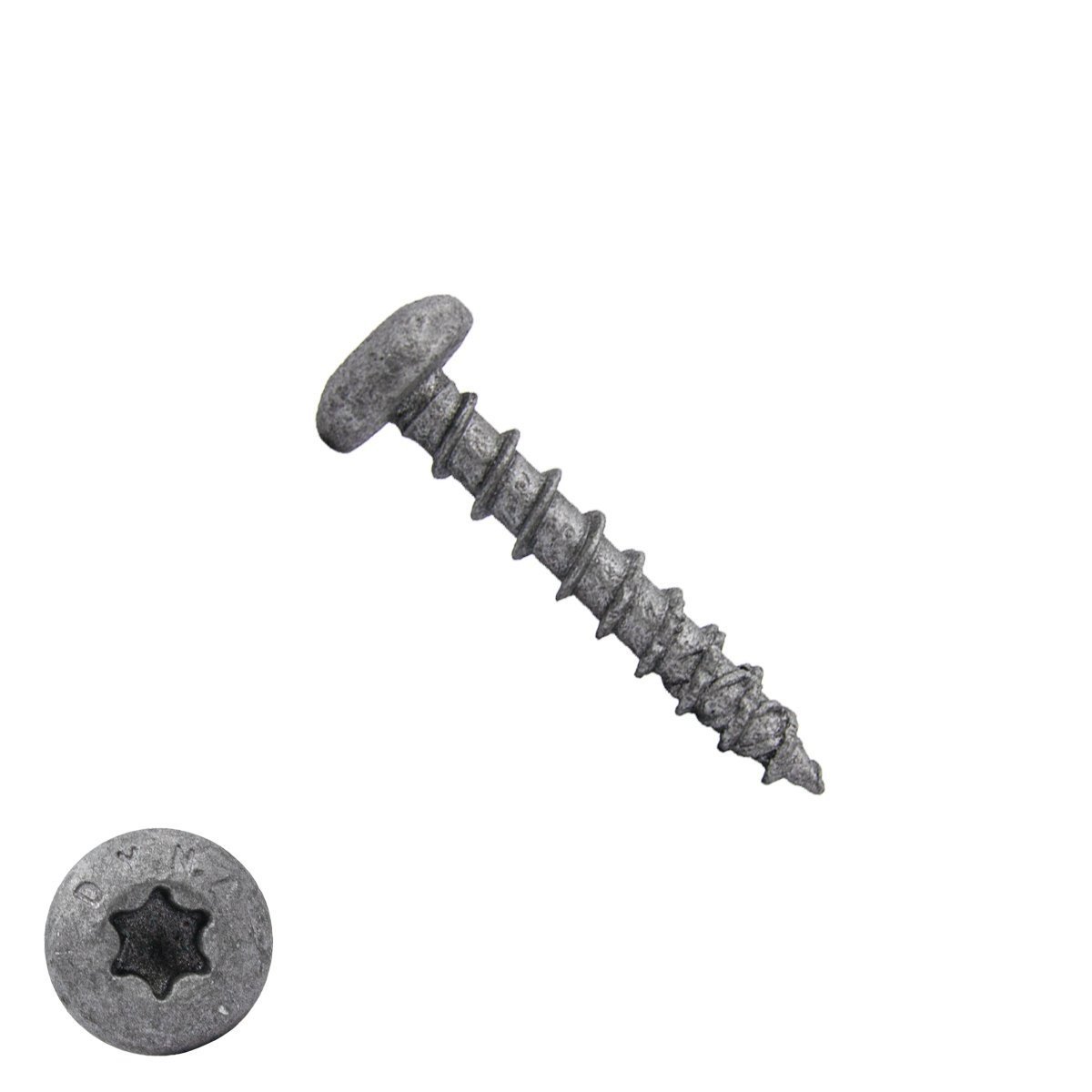 Dynaplus Spanplattenschrauben 3,5x25mm AR-Coating Grau Linsenkopf TORX 200 Stück