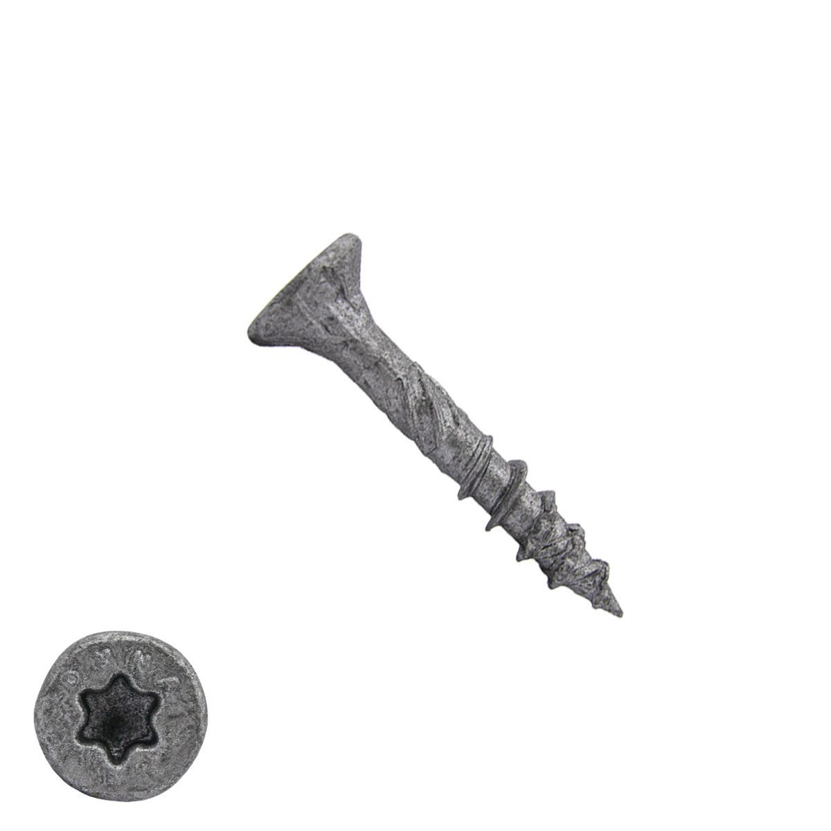 Dynaplus Spanplattenschrauben 4x30mm Teilgewinde AR-Coating Grau Senkkopf TORX 200 Stück
