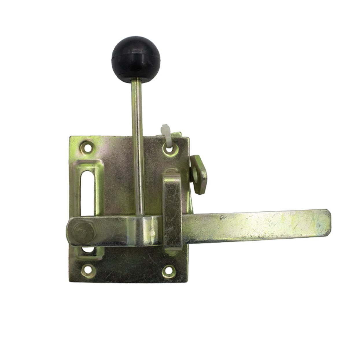 Gartentorfalle 100x80mm gelb verzinkt 1 Stück
