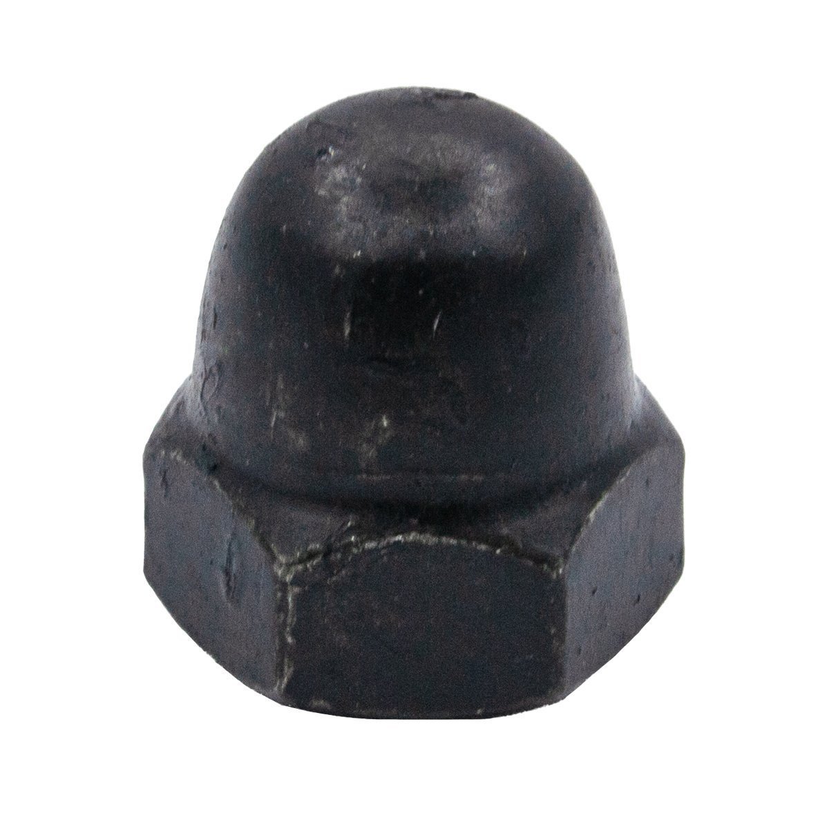 Hutmuttern M6 DIN1587 Schwarz gecoated 25 Stück