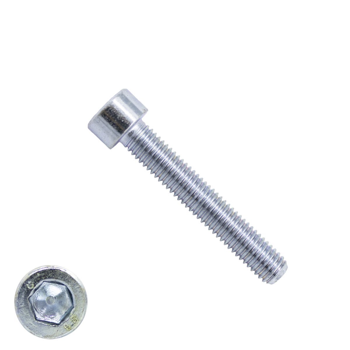 Inbusschrauben  M12 x 50mm verzinkt Zylinderkopf Din912 25 Stück