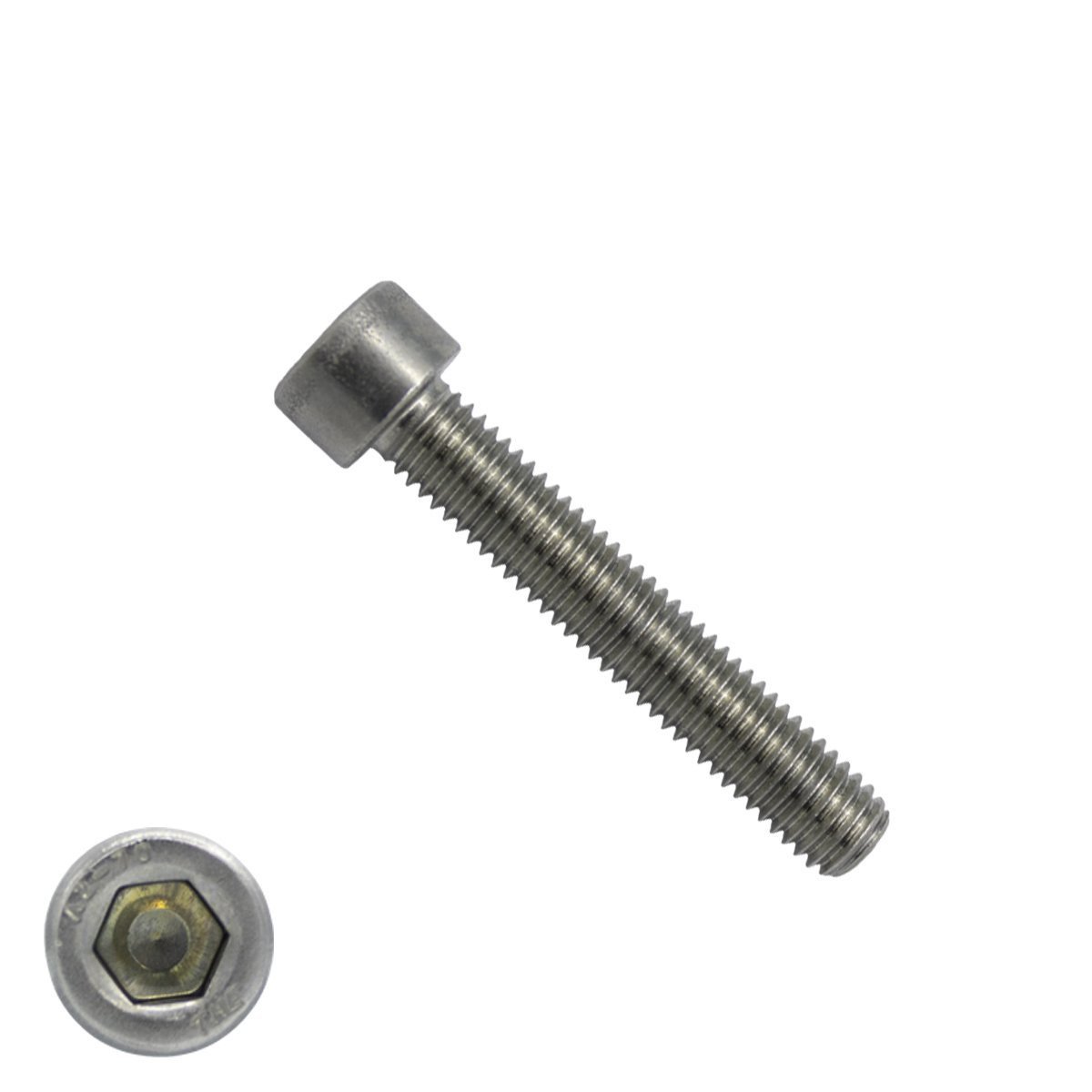 Inbusschrauben  M16 x 45mm Edelstahl A2 Zylinderkopf Din912 25 Stück