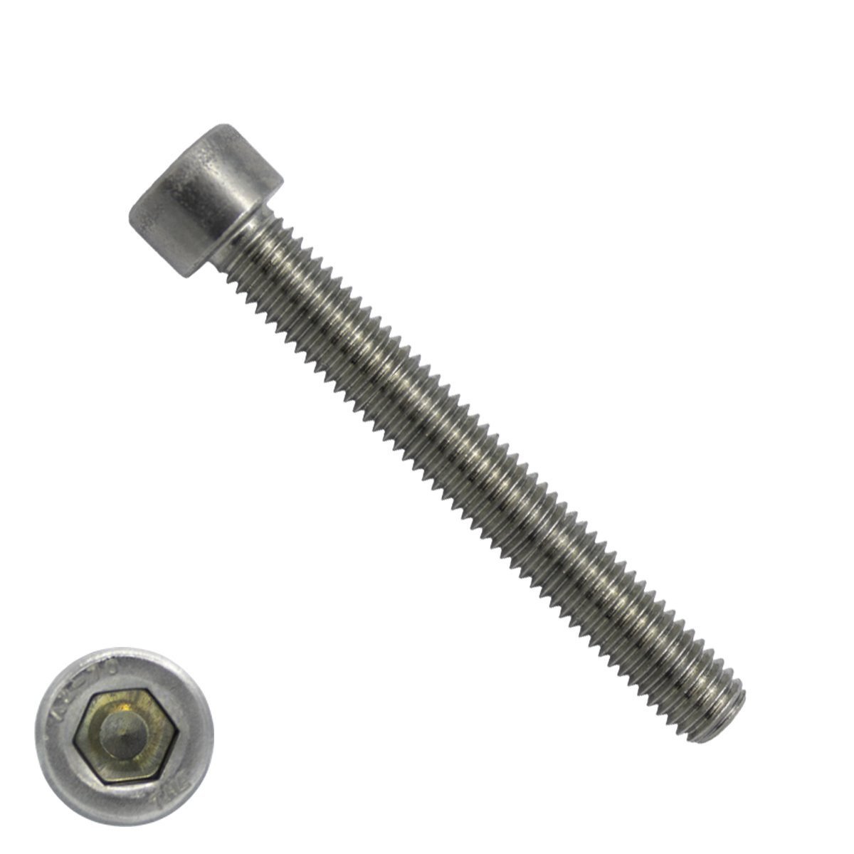 Inbusschrauben  M16 x 60mm Edelstahl A2 Zylinderkopf Din912 25 Stück