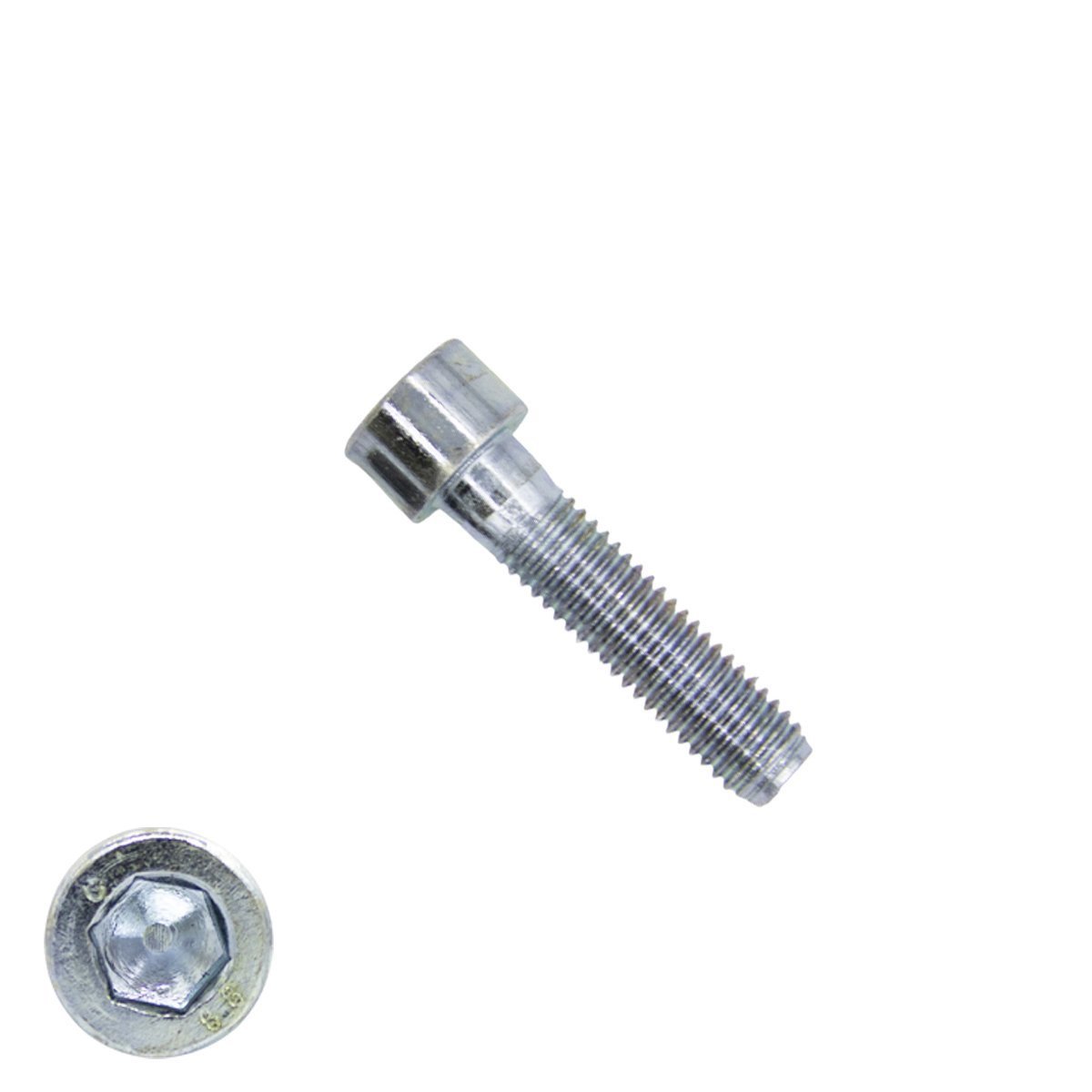 Inbusschrauben  M4 x 30mm verzinkt Zylinderkopf Din912 100 Stück