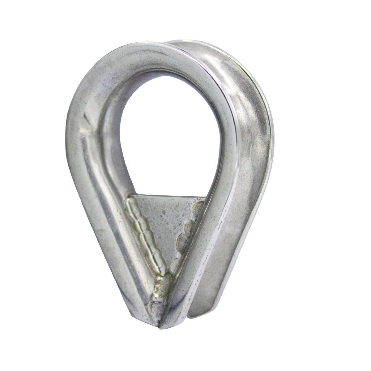 Kausche mit Steg 14mm Edelstahl A4 1 Stück
