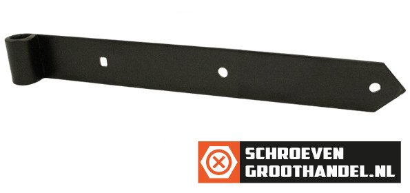 Ladenband 400mm Schwarz verzinkt