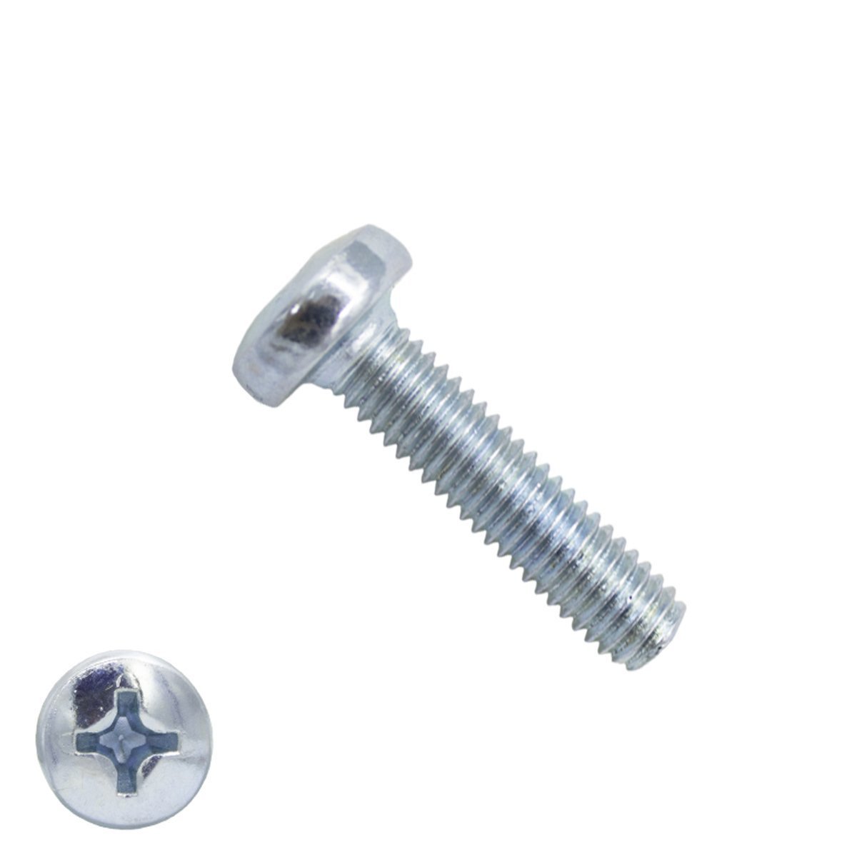Linsenschrauben mit Kreuzschlitz M8 x 30mm DIN7985 verzinkt philips 200 Stück