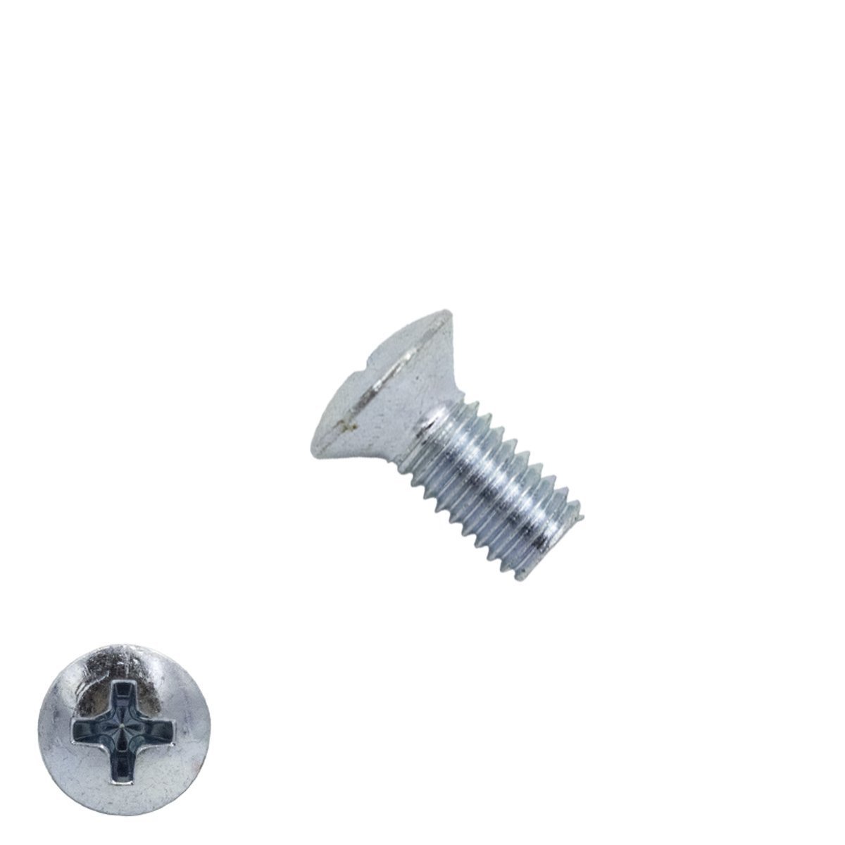 Linsensenkschauben mit Kreuzschlitz M6 x 20mm DIN966 verzinkt philips 200 Stück