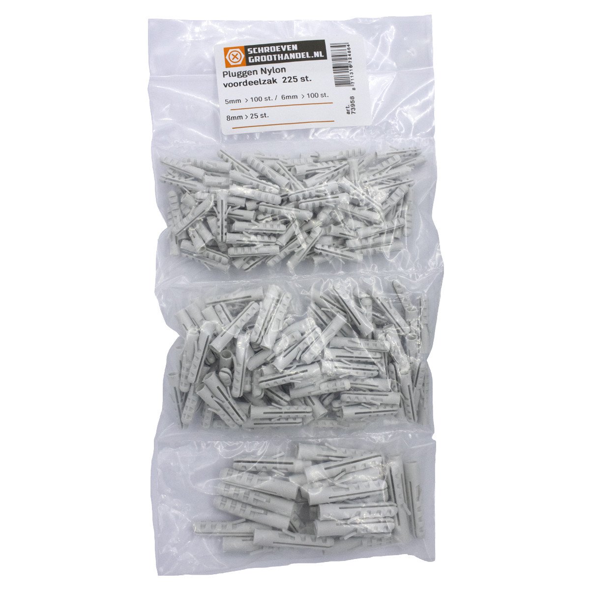Nylon Dübel Tüte 225 Stück