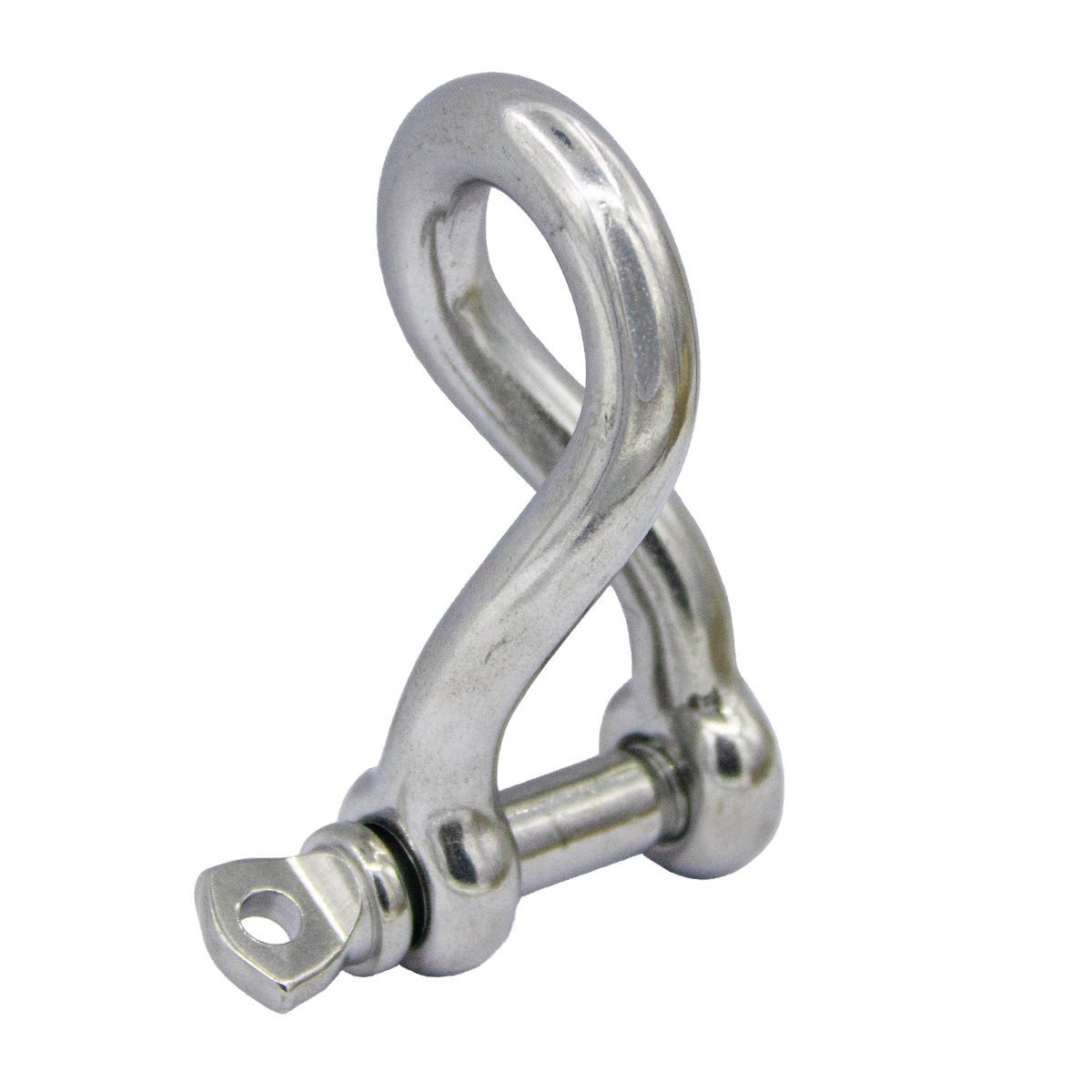 Rundschäkel gedreht 6mm Edelstahl A4 1 Stück