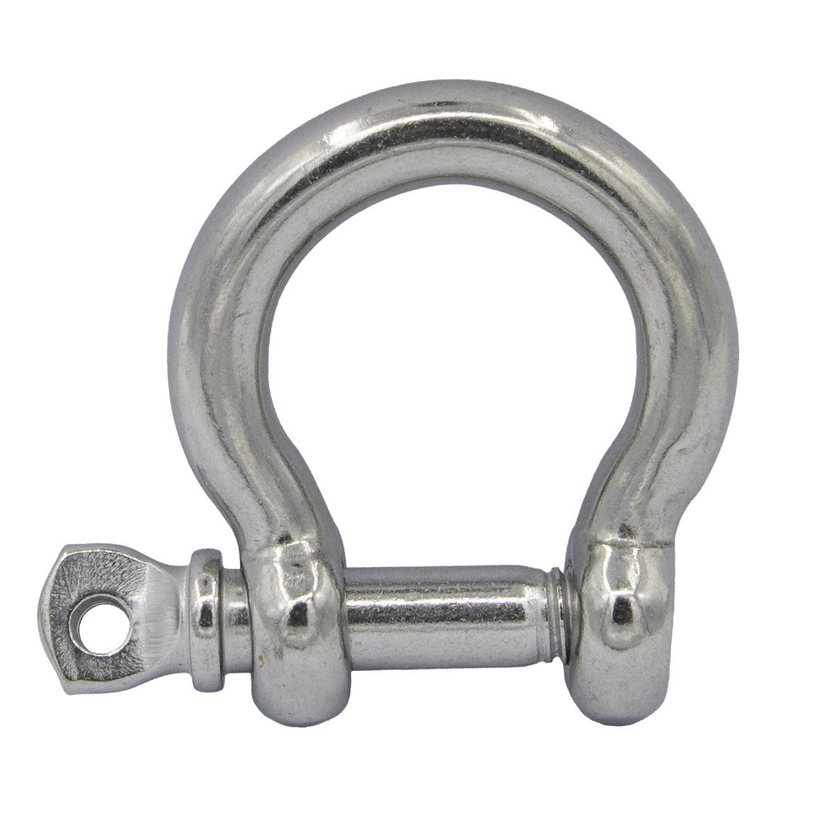 Rundschäkel geschweift 19mm Edelstahl A4 1 Stück