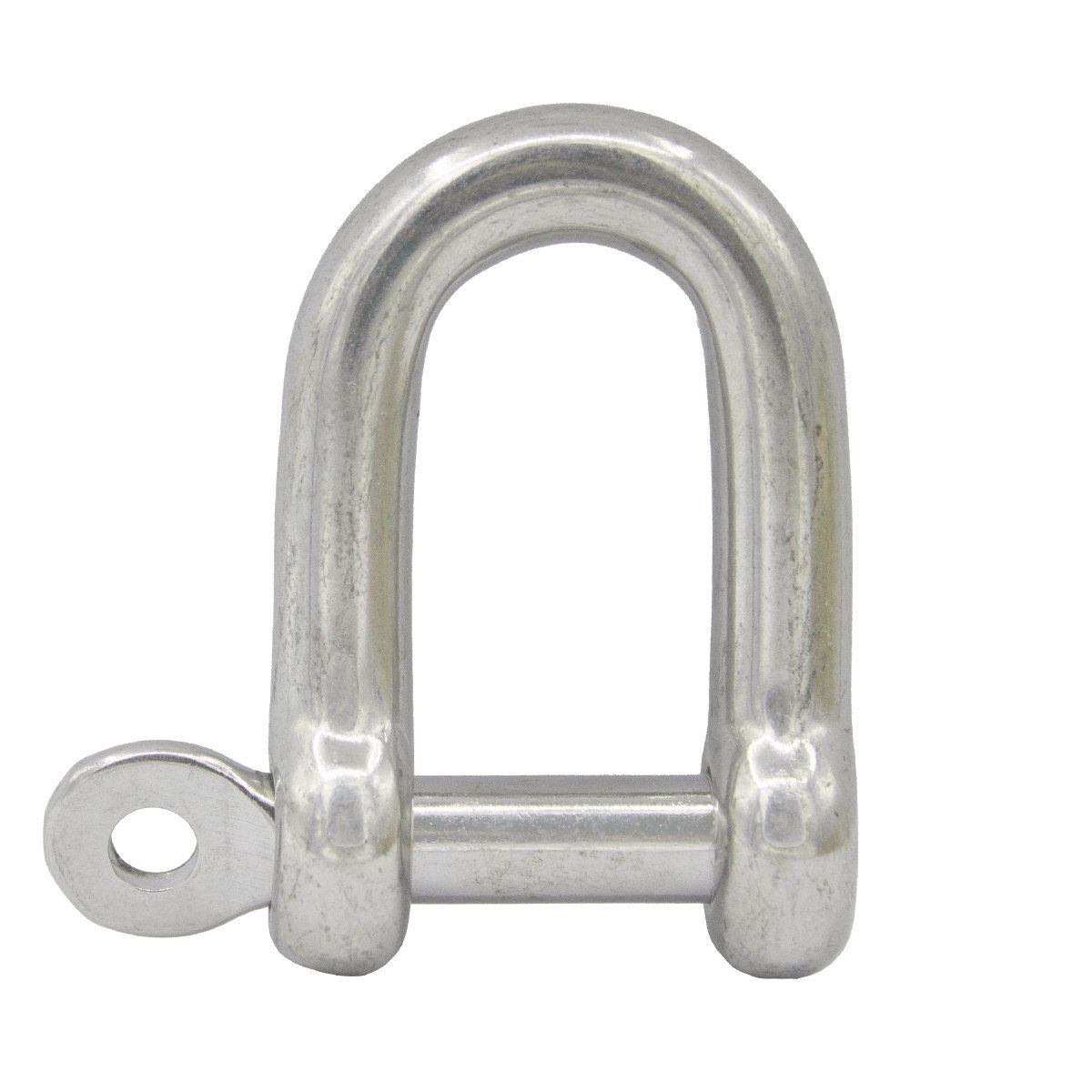 Rundschäkel mit unverlierbaren Bolzen 8mm Edelstahl A4 1 Stück