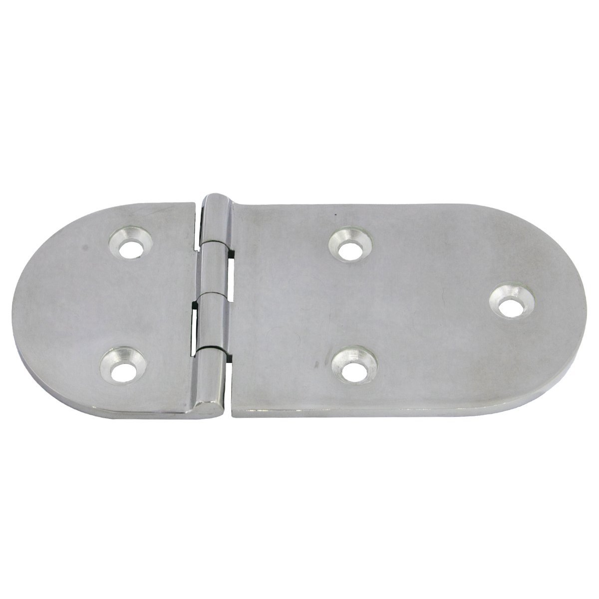 Scharnier gerundet 146x65mm Edelstahl A4 1 Stück