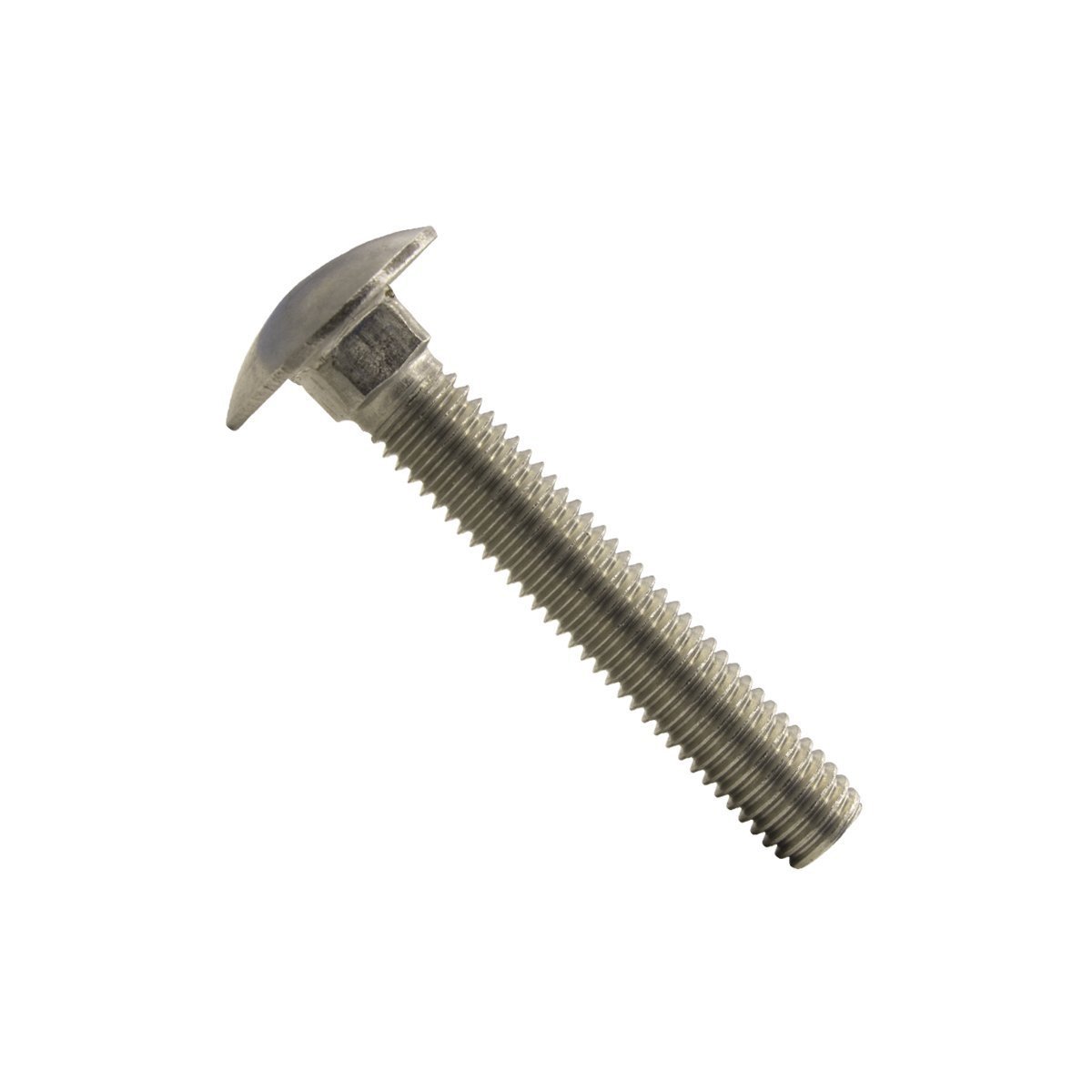 Schlossschrauben  M6 x 55 Edelstahl A2 Din603 100 Stück
