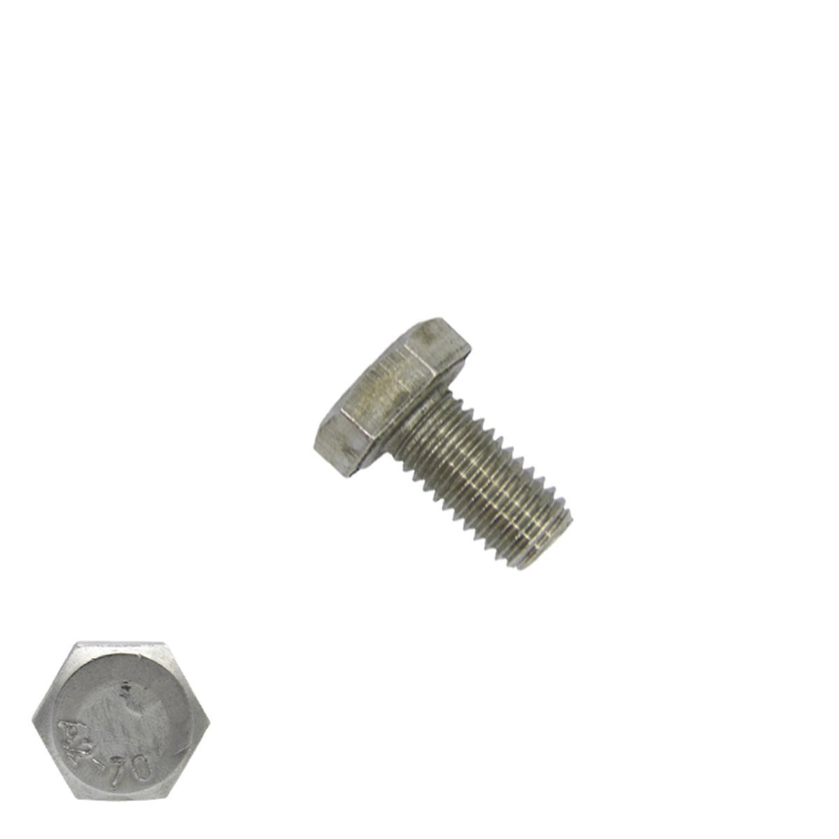 Sechskantschrauben M6 x 16mm Edelstahl A2 DIN933 Vollgewinde 200 Stück