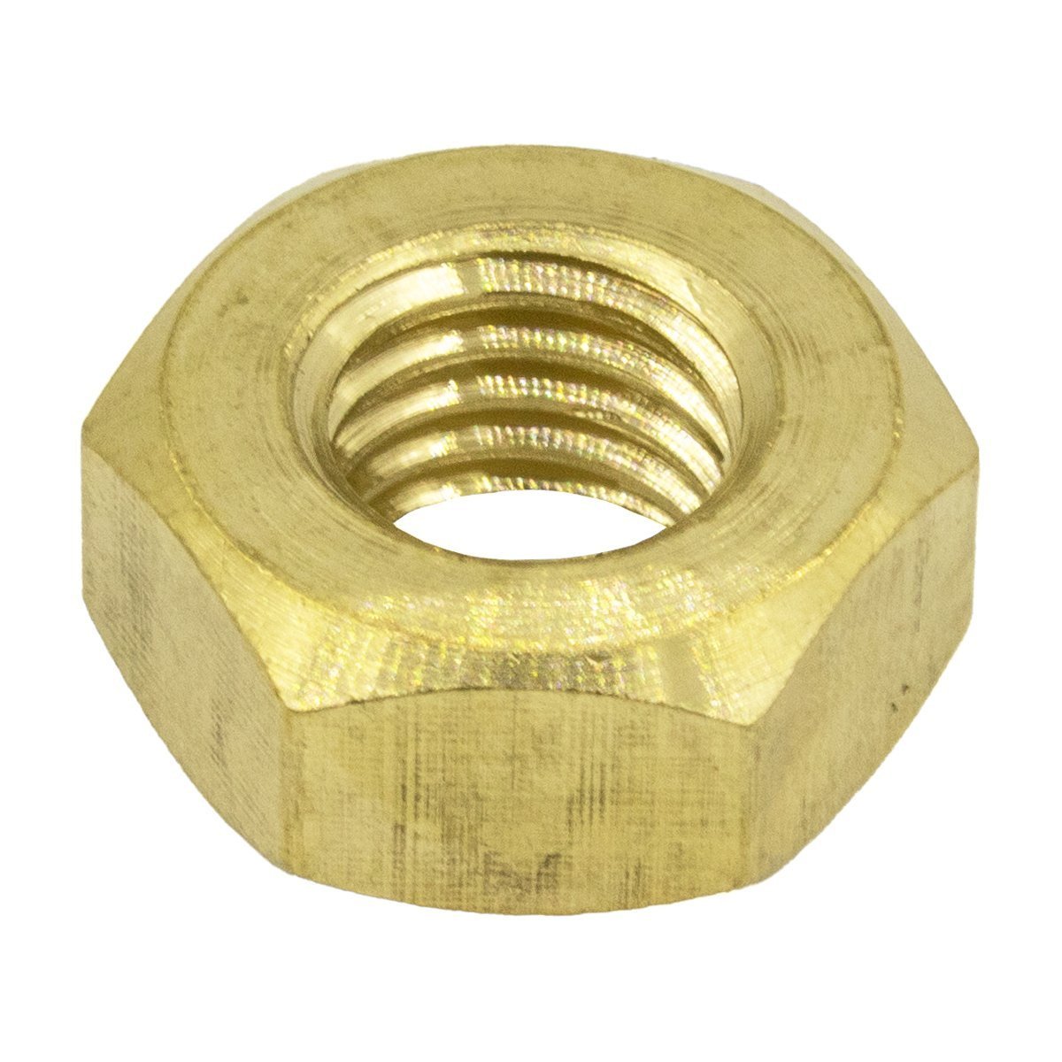 Sechskantmuttern M5 DIN934 messing 25 Stück