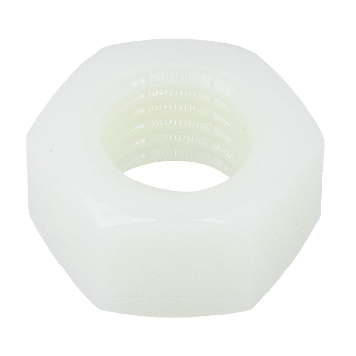 Sechskantmuttern M6 DIN934 nylon Weiß 25 Stück