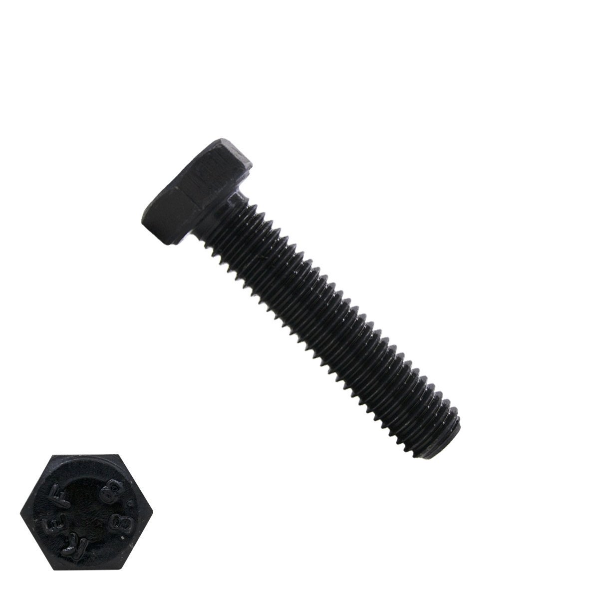 Sechskantschrauben M10 x 40mm blank DIN933 Vollgewinde 100 Stück