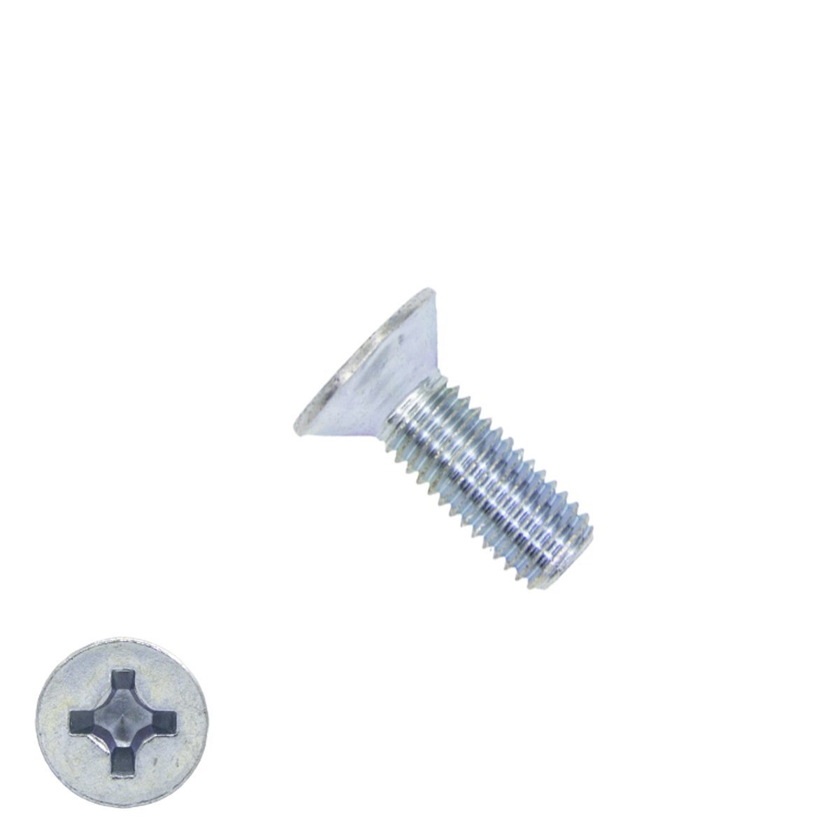 Senkschrauben mit Kreuzschlitz M5 x 16mm DIN965 verzinkt philips 200 Stück