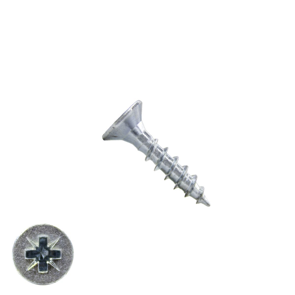 Spanplattenschrauben 4,5x20mm verzinkt Senkkopf POZI-2 200 Stück