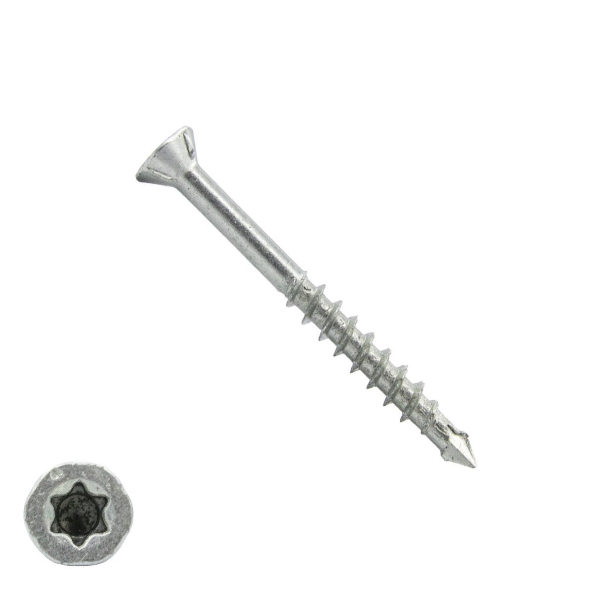 Spax-M MDF-Schrauben 4x45mm Teilgewinde verzinkt Fräskopf TORX 200 Stück